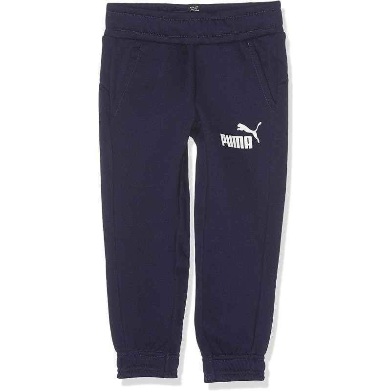 menta añadir Contorno Puma ESS Logo Sweat Pants FL Cl B Pantalones Niños Azul